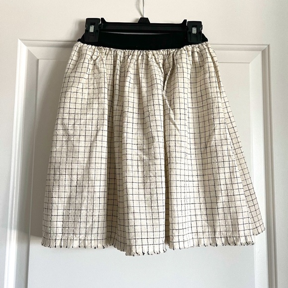 NWT Little Creative Factory Tateyoko Mini Checkered Girl's Skirt size 8 - Picture 2 of 8